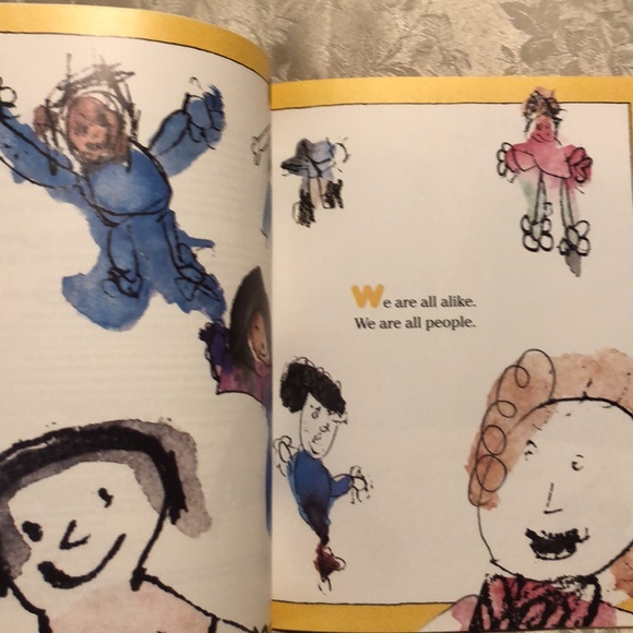 WE ARE ALL ALIKE…WE ARE ALL DIFFERENT-CHILDREN’S BOOK BY KINDERGARTENERS - #245 - Picture 6 of 9